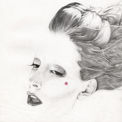 Anielka Hampson Drawing Study for Femme Fatale Series 4